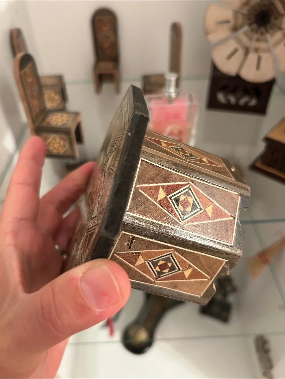 Hand made wooden mini